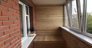 Отделка, остекление, утепление балконов в Красноуфимске от 207 руб. м/2.