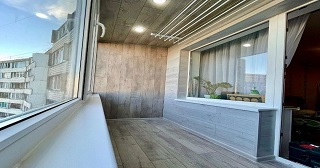Обшивка лоджии Красноуфимск цена от 207 руб. м/2.