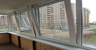 Остекление балкона Красноуфимск цена от 9815 руб. м/п. за 50 часов